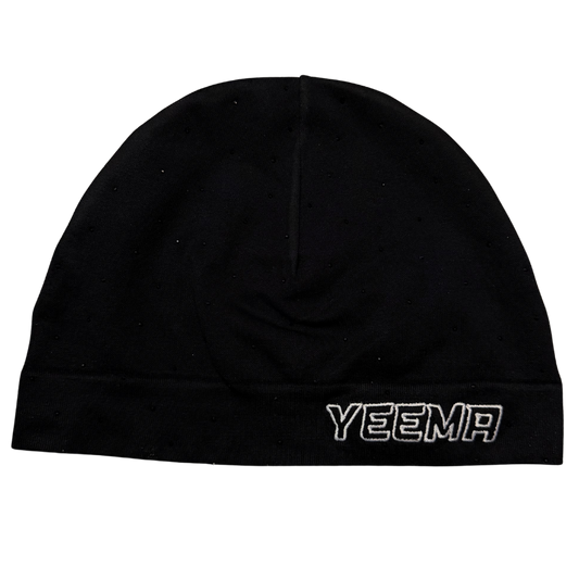 Beanie with rhinestones