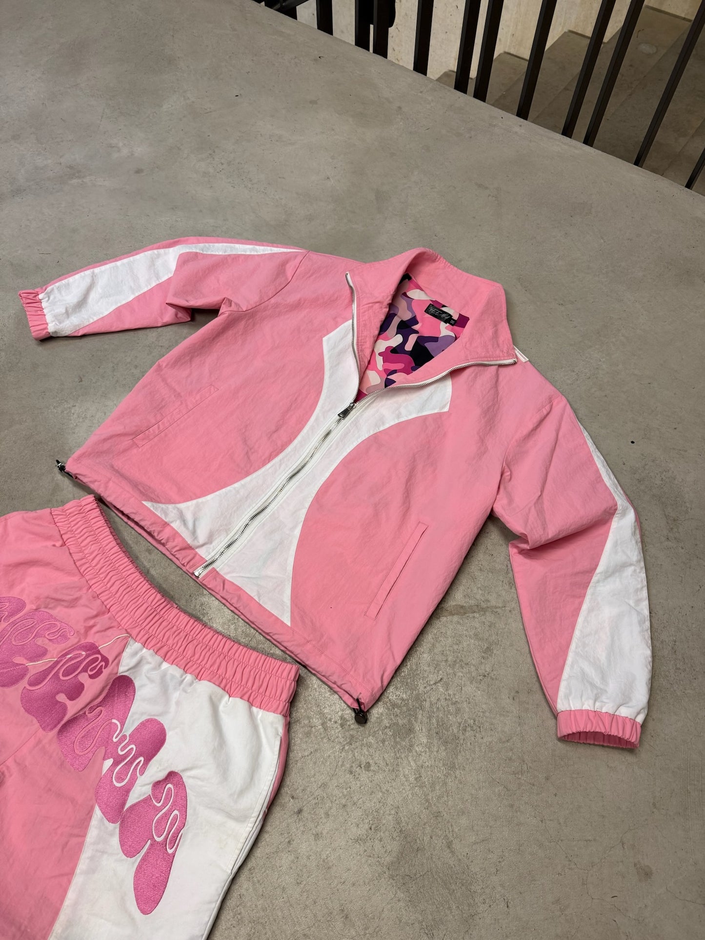 Pink Nylon Jacket