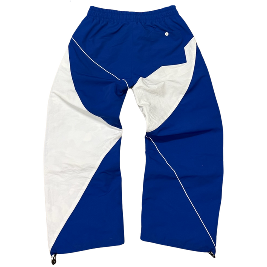 Blue Nylon Pants